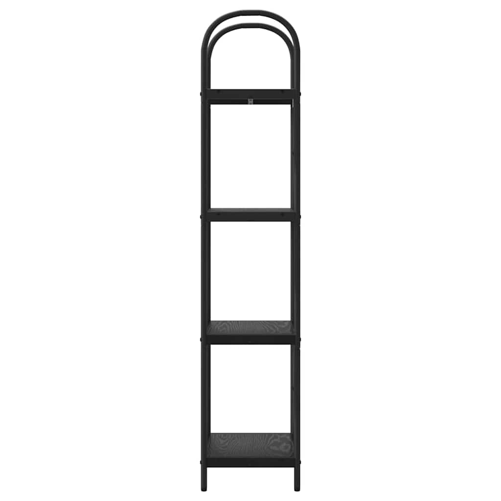 Étagère Chêne noir 40 x 30 x 146 cm Bois d'ingénierie - XIOS
