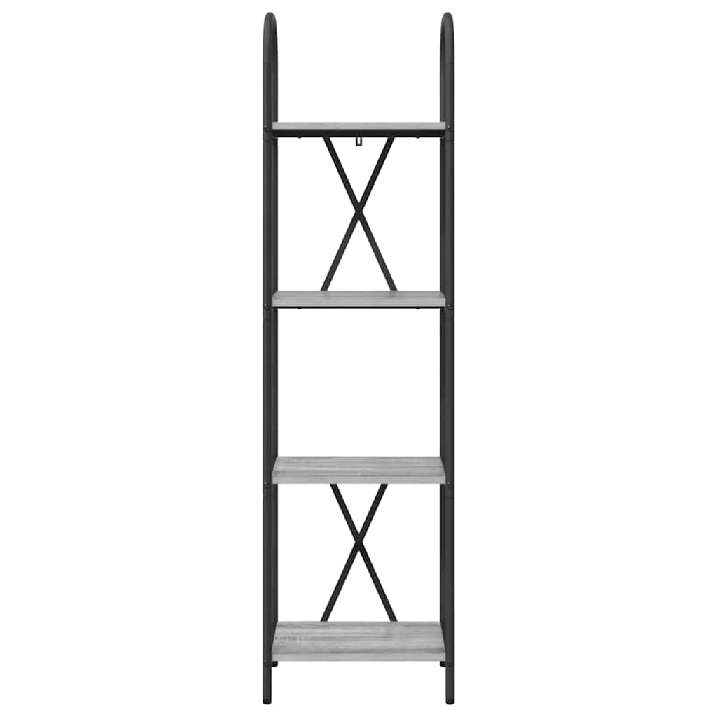 Étagère Sonoma gris 40 x 30 x 146 cm Bois d'ingénierie - XIOS