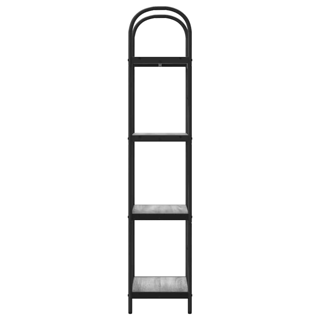 Étagère Sonoma gris 40 x 30 x 146 cm Bois d'ingénierie - XIOS