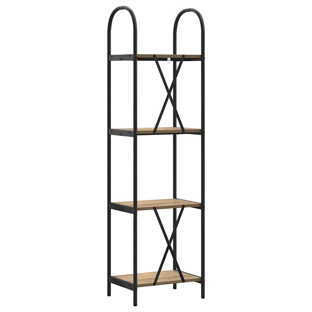 Étagère chêne artisanal 40 x 30 x 146 cm Bois d'ingénierie - XIOS