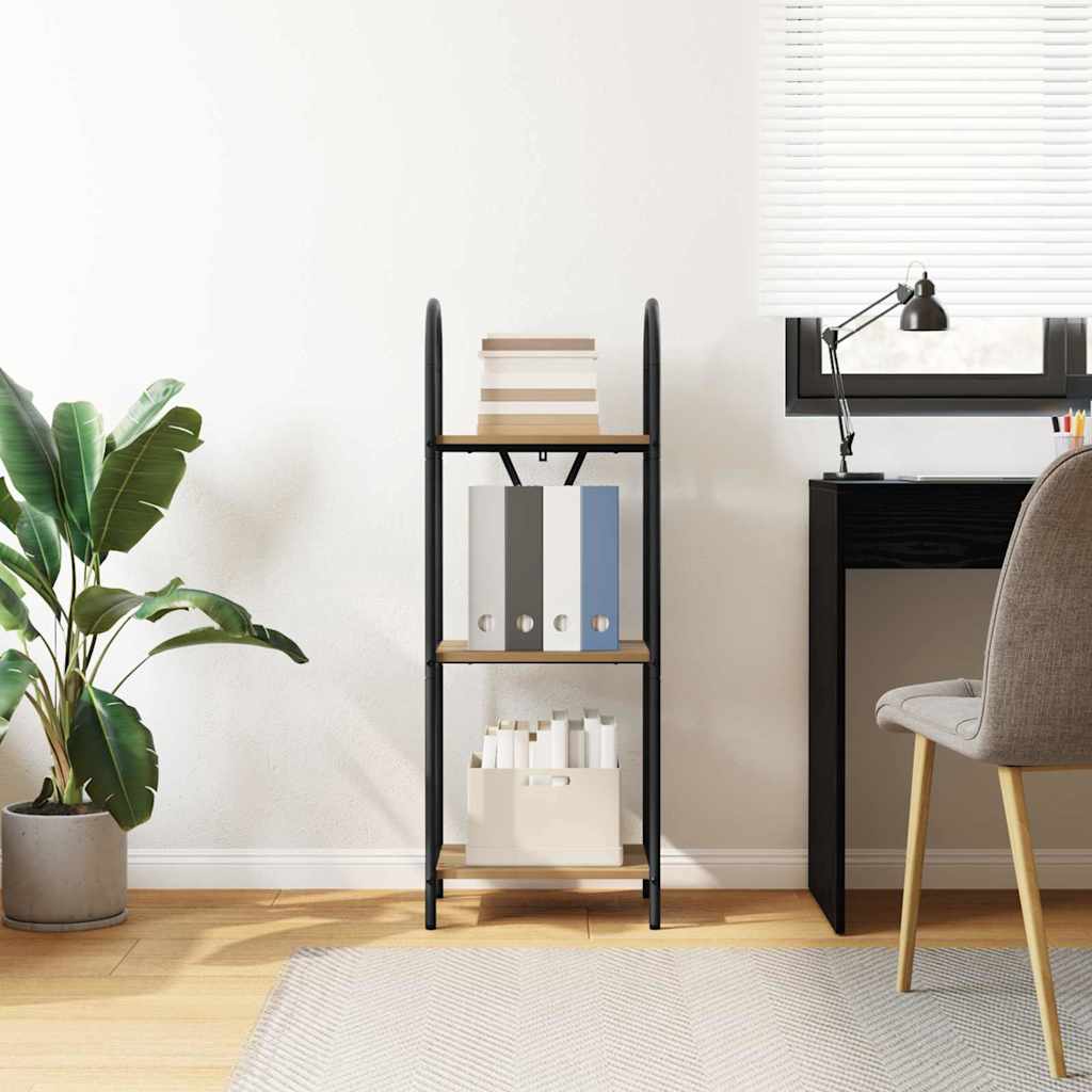 Étagère chêne artisanal 40 x 30 x 109 cm Bois d'ingénierie - XIOS