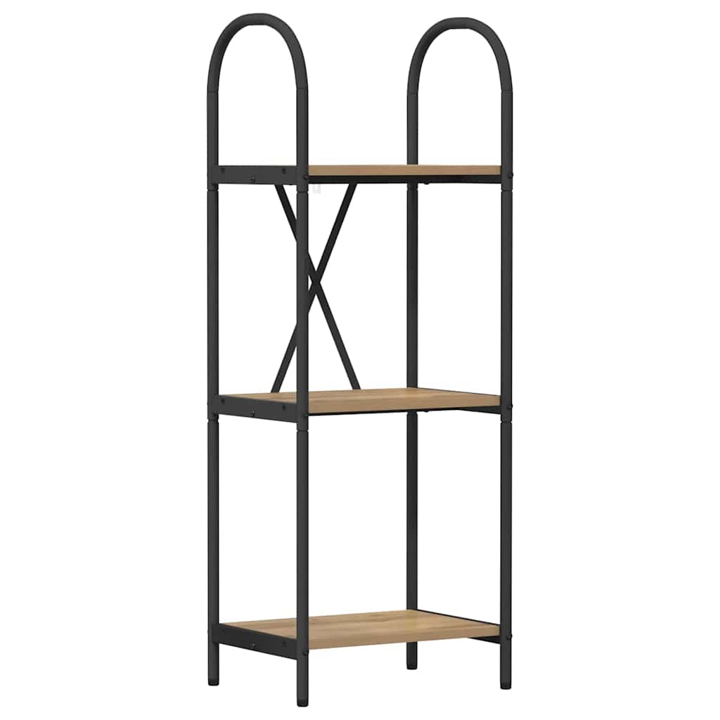 Étagère chêne artisanal 40 x 30 x 109 cm Bois d'ingénierie - XIOS