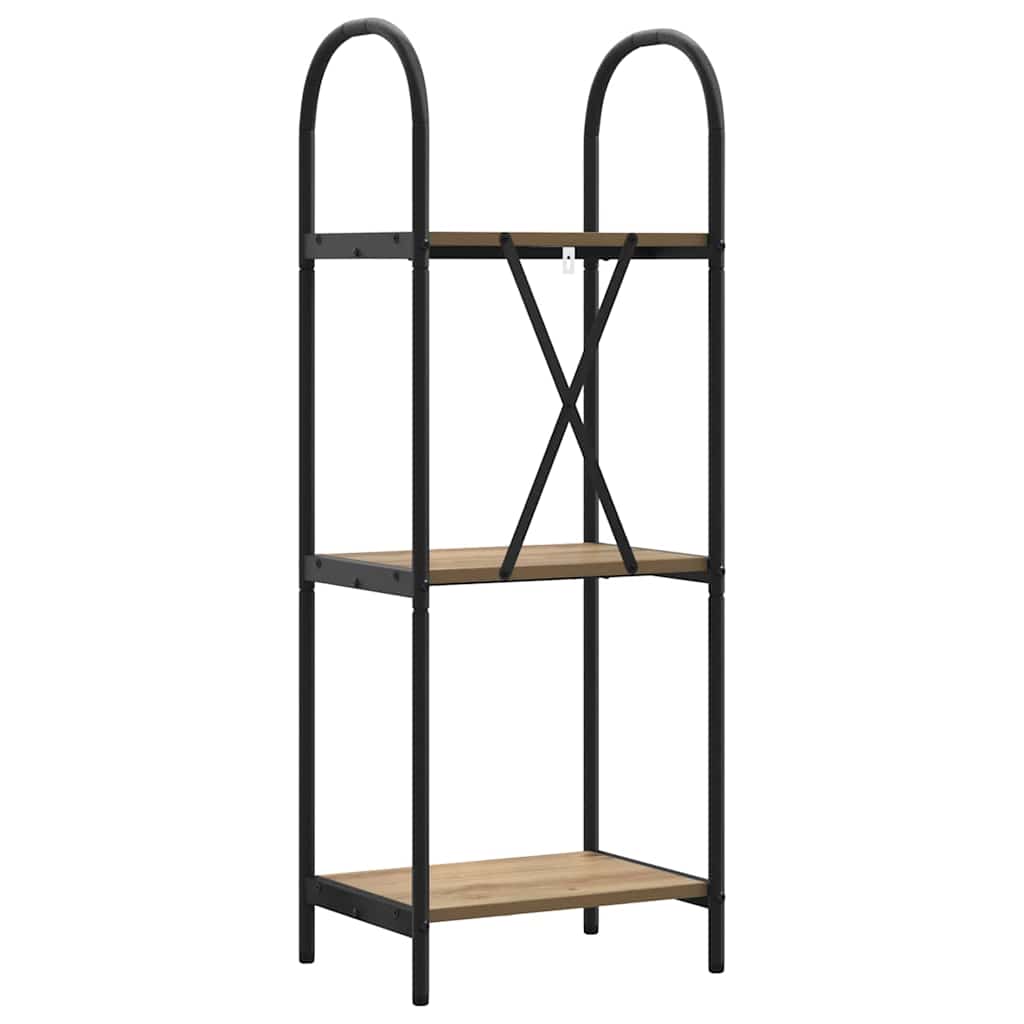 Étagère chêne artisanal 40 x 30 x 109 cm Bois d'ingénierie - XIOS
