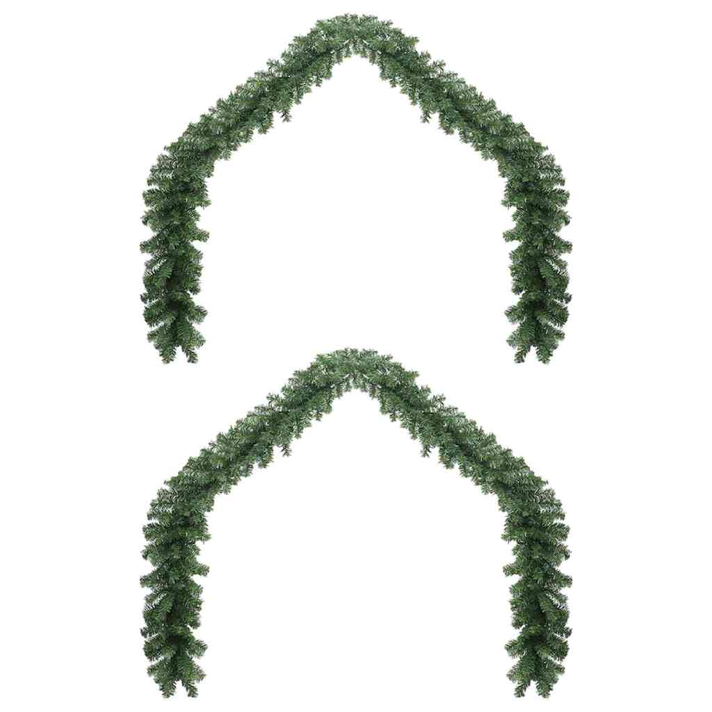 Guirlande de Noël avec 600 LED 2 pcs Vert PVC - XIOS