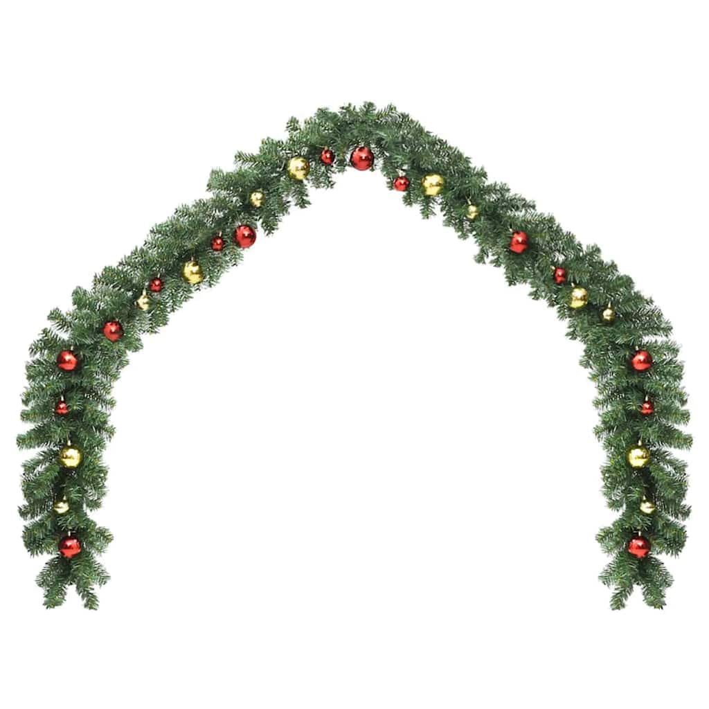 Guirlande de Noël avec 600 LED 2 pcs Vert PVC - XIOS