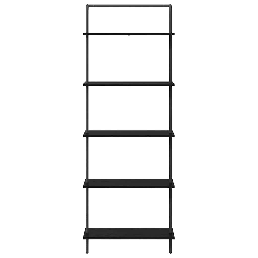 Étagère Chêne noir 60 x 24 x 168 cm Bois d'ingénierie - XIOS