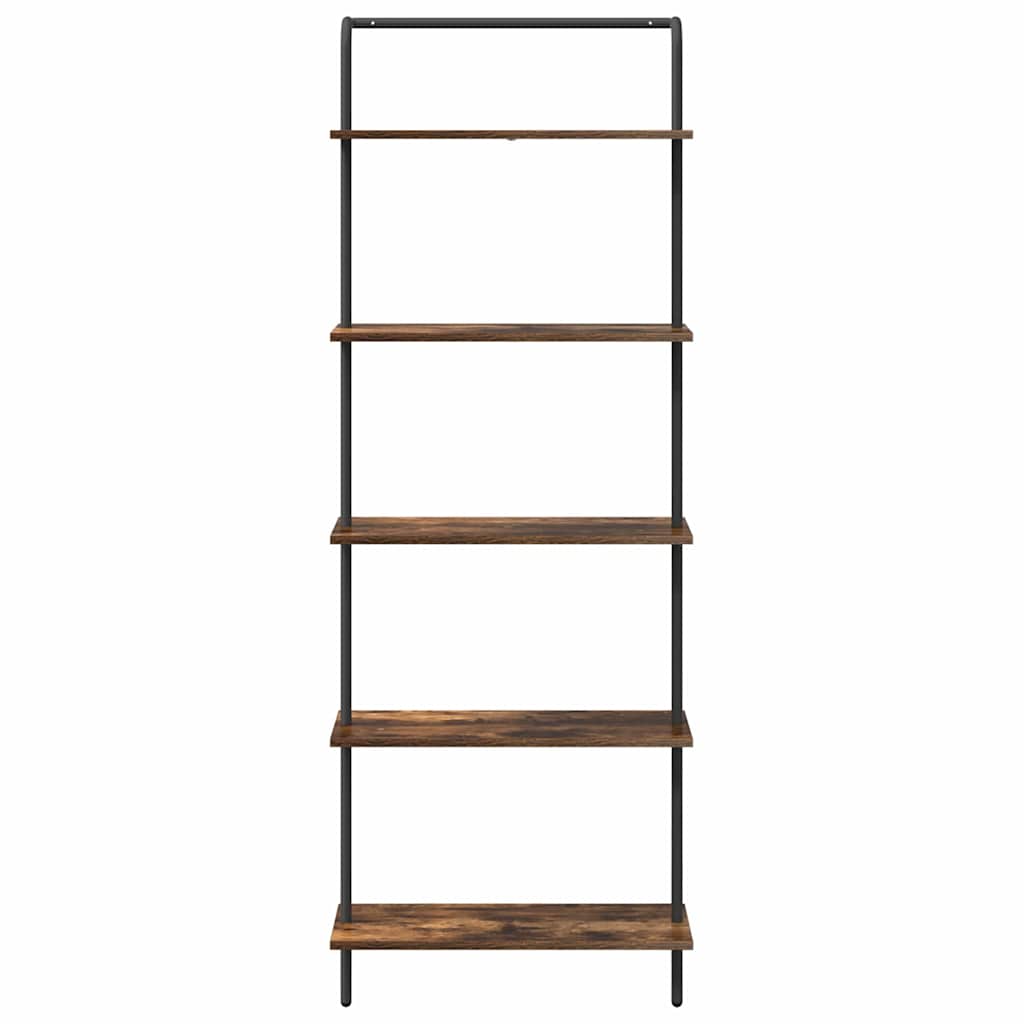 Étagère Chêne fumé 60 x 24 x 168 cm Bois d'ingénierie