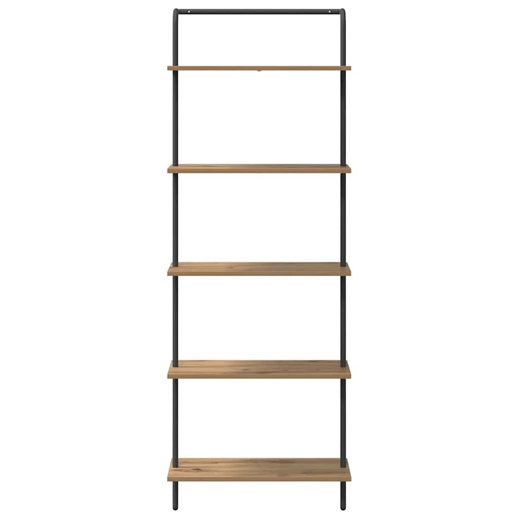 Étagère chêne artisanal 60 x 24 x 168 cm Bois d'ingénierie - XIOS