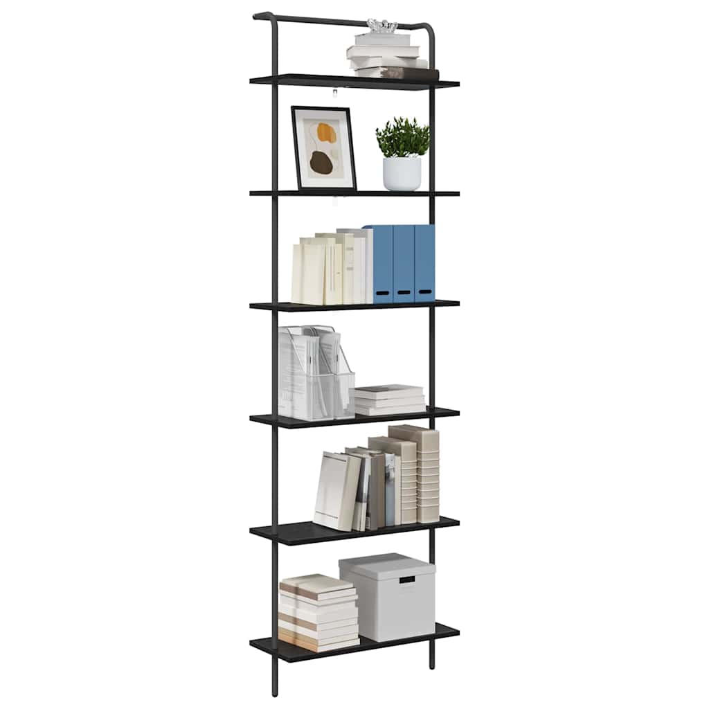 Étagère Chêne noir 60 x 24 x 203 cm Bois d'ingénierie - XIOS