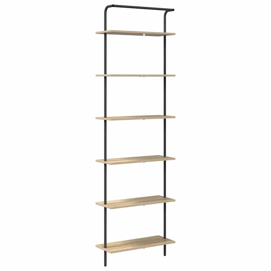 Étagère Chêne sonoma 60 x 24 x 203 cm Bois d'ingénierie - XIOS
