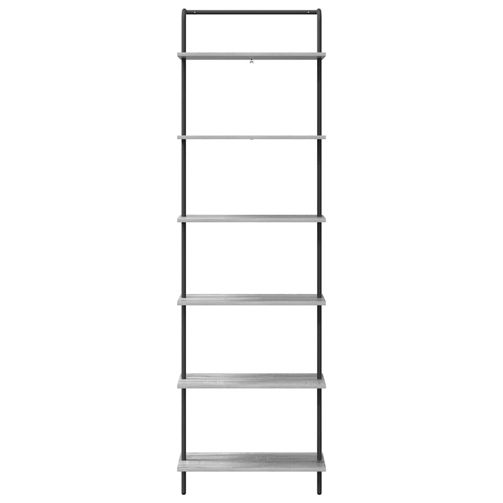 Étagère Sonoma gris 60 x 24 x 203 cm Bois d'ingénierie - XIOS