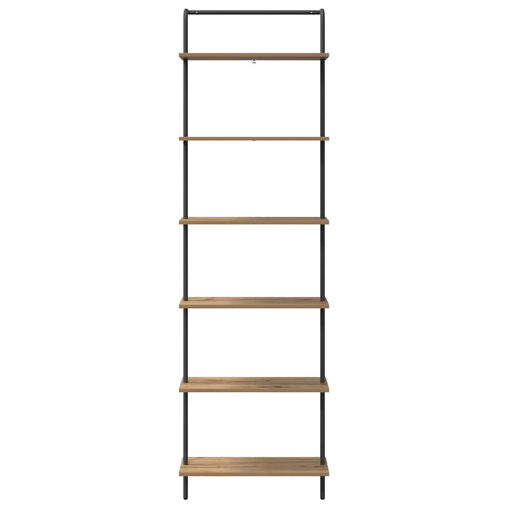 Étagère chêne artisanal 60 x 24 x 203 cm Bois d'ingénierie - XIOS