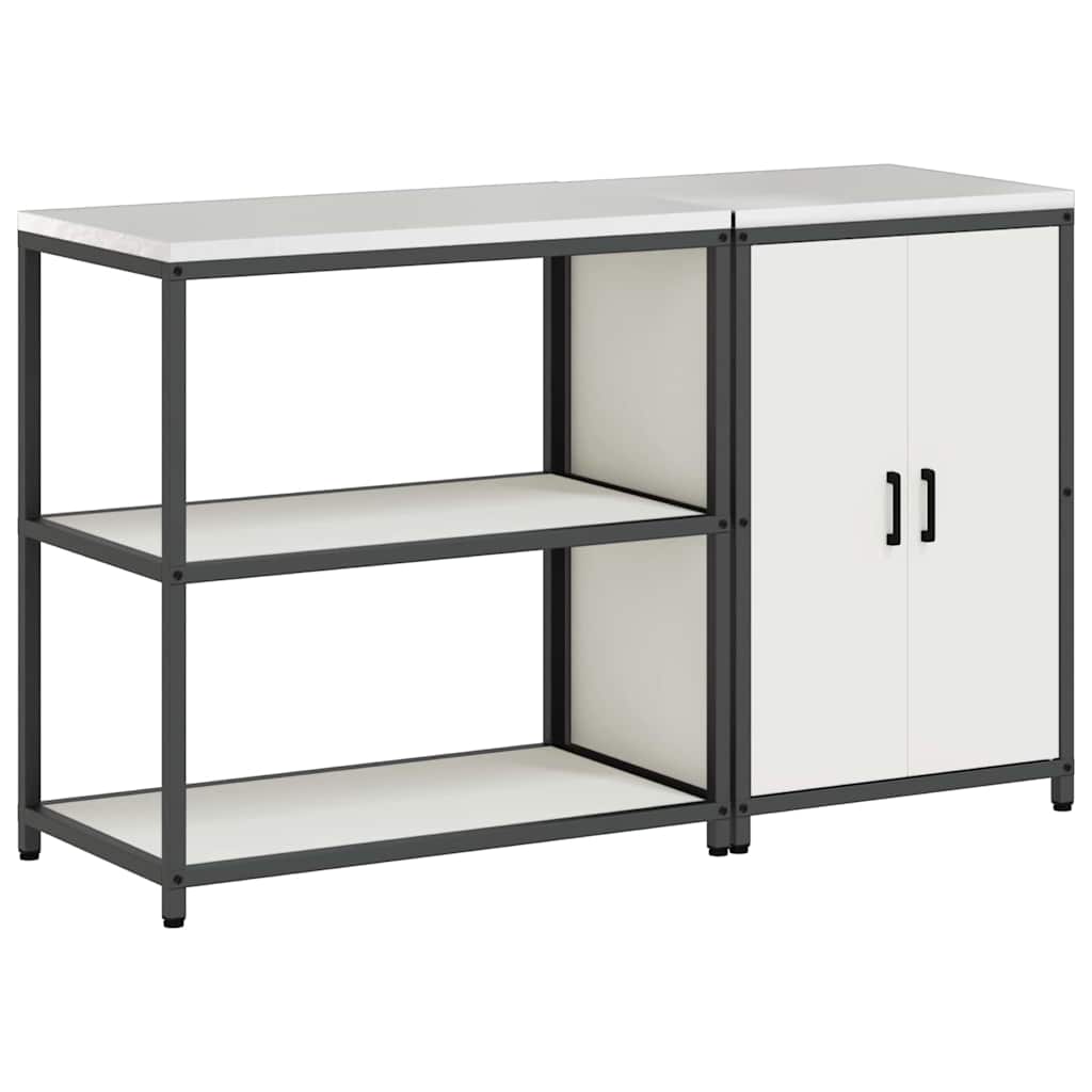 Ensemble de rangement cuisine HATTEM 2 pc Blanc