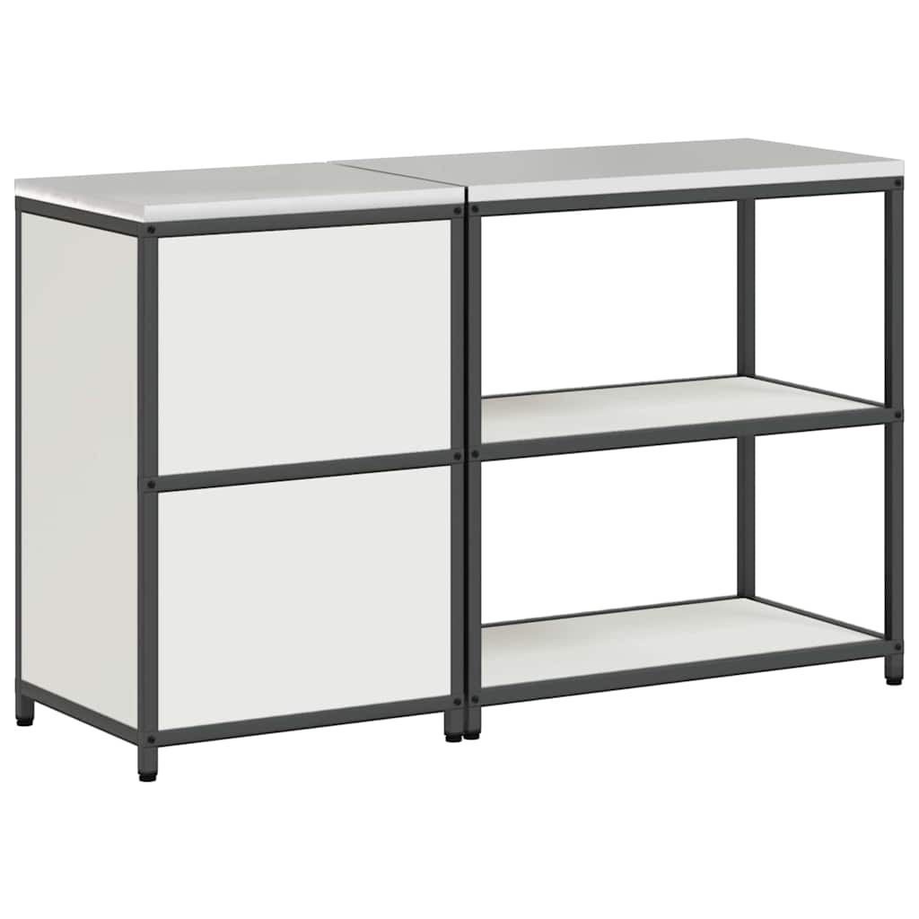 Ensemble de rangement cuisine HATTEM 2 pc Blanc - XIOS