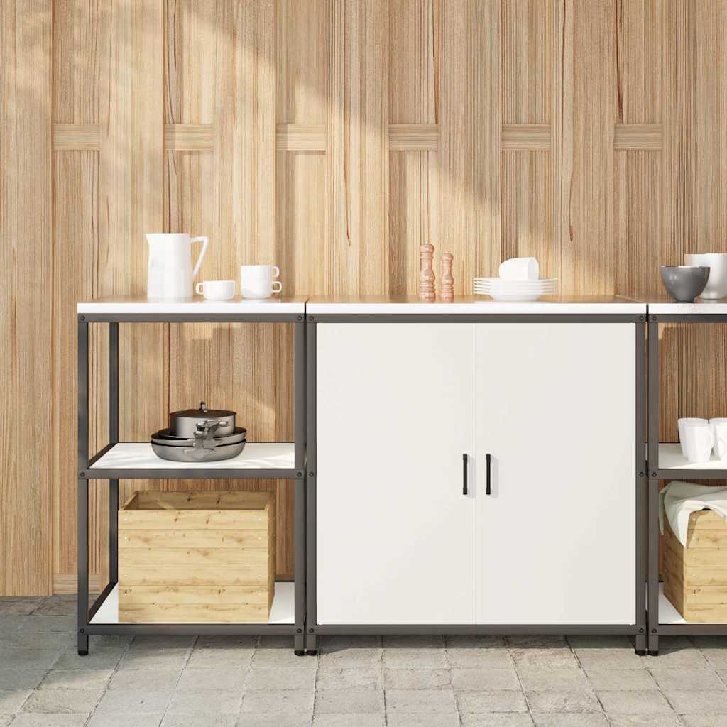 Ensemble de rangement cuisine HATTEM 2 pc Blanc