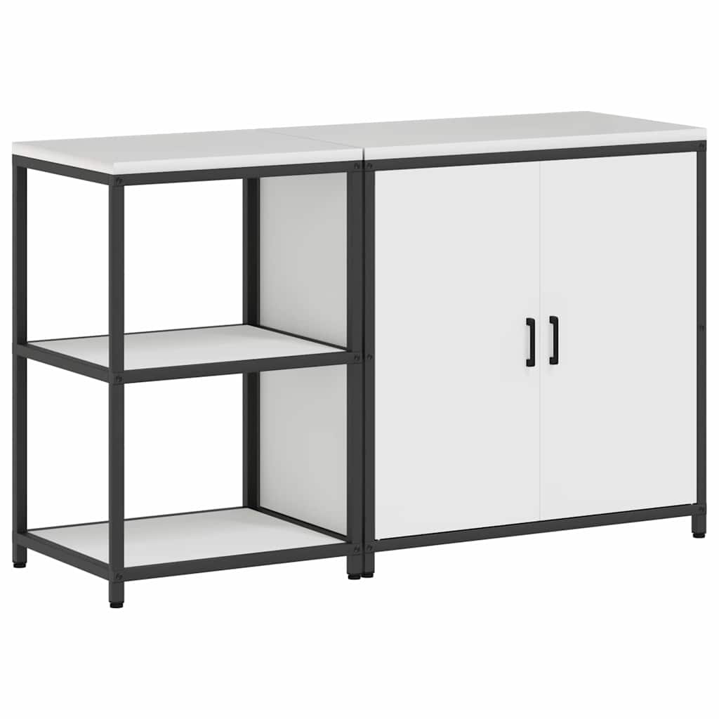 Ensemble de rangement cuisine HATTEM 2 pc Blanc