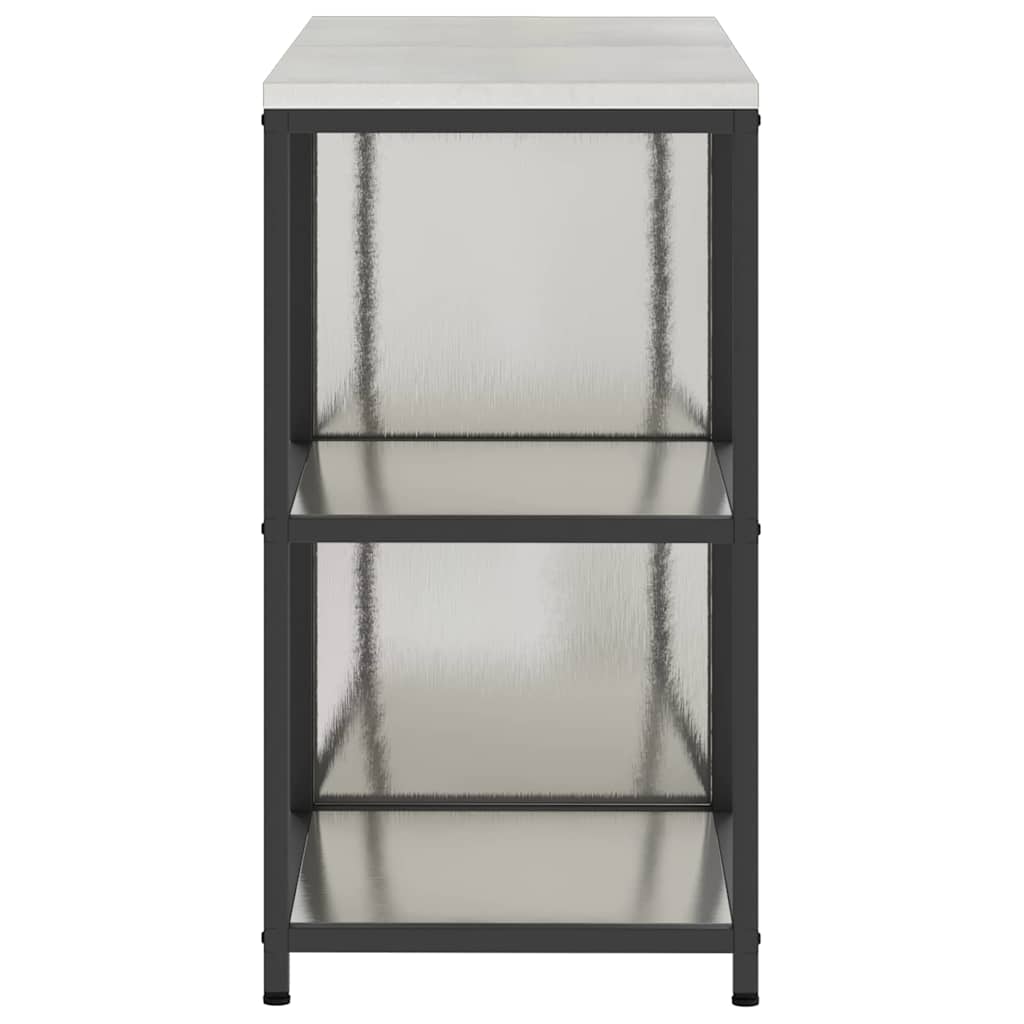 Ensemble de rangement cuisine HATTEM 2 pc Argenté - XIOS