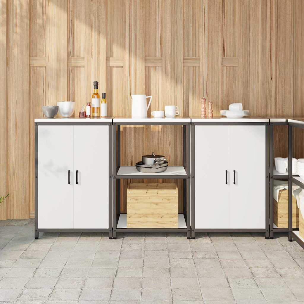 Ensemble de rangement cuisine HATTEM 3 pc Blanc - XIOS