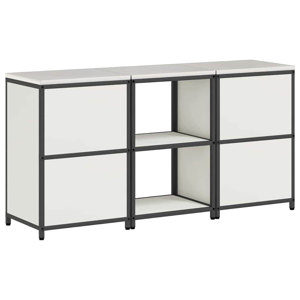 Ensemble de rangement cuisine HATTEM 3 pc Blanc - XIOS