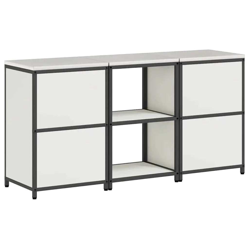 Ensemble de rangement cuisine HATTEM 3 pc Blanc - XIOS
