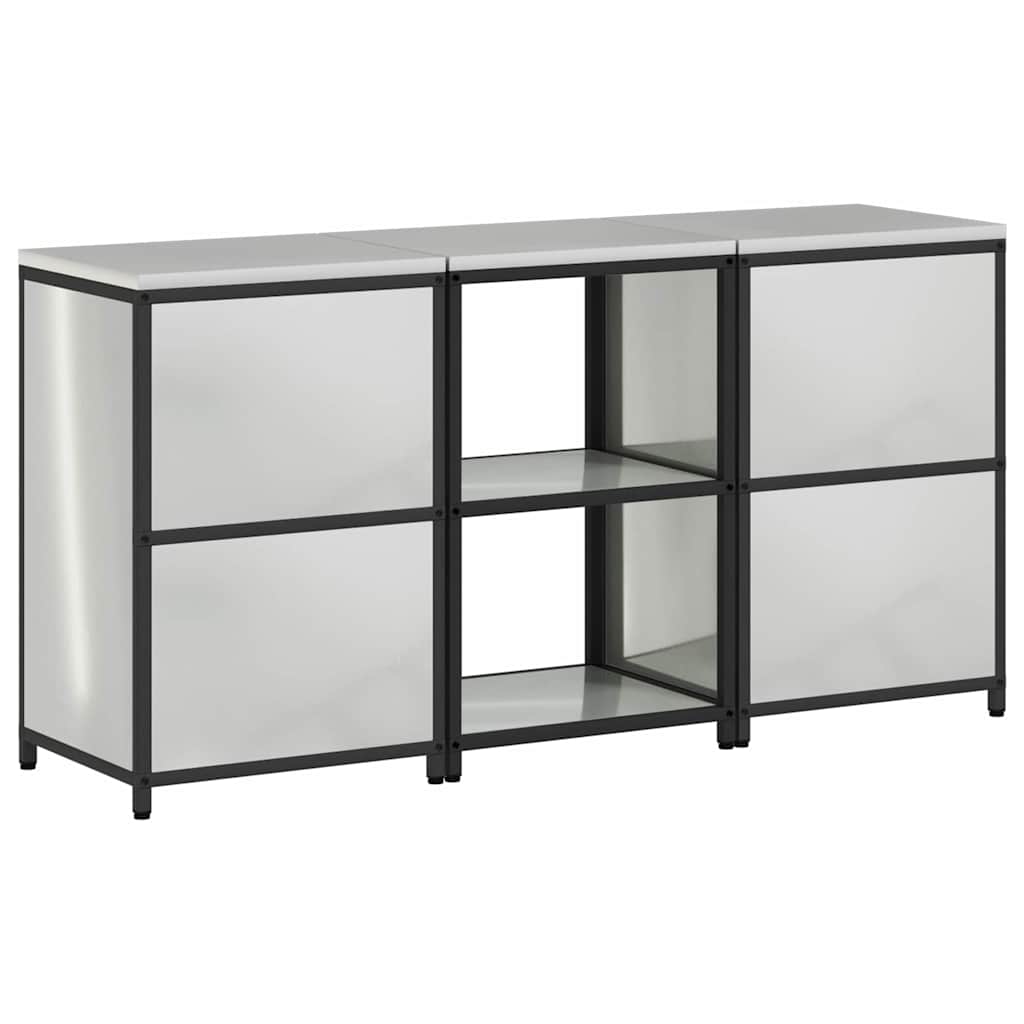 Ensemble de rangement cuisine HATTEM 3 pc Argenté - XIOS