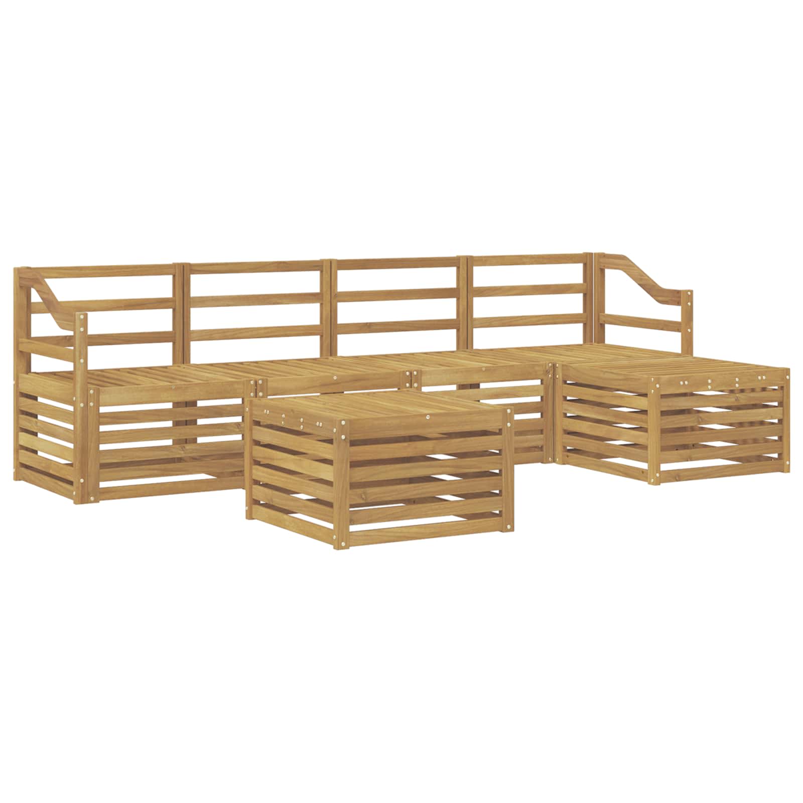 Ensemble de canapés d'extérieur 6 pcs Blanc - XIOS