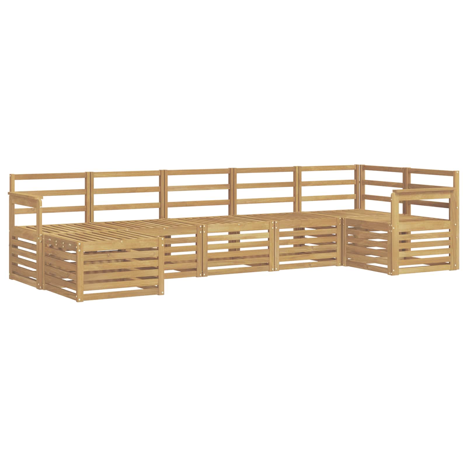 Ensemble de canapés d'extérieur 7 pcs Blanc - XIOS