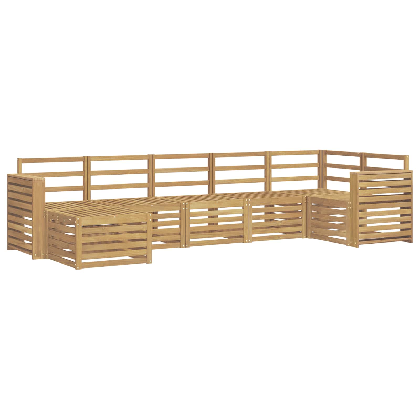 Ensemble de canapés d'extérieur 7 pcs Blanc - XIOS
