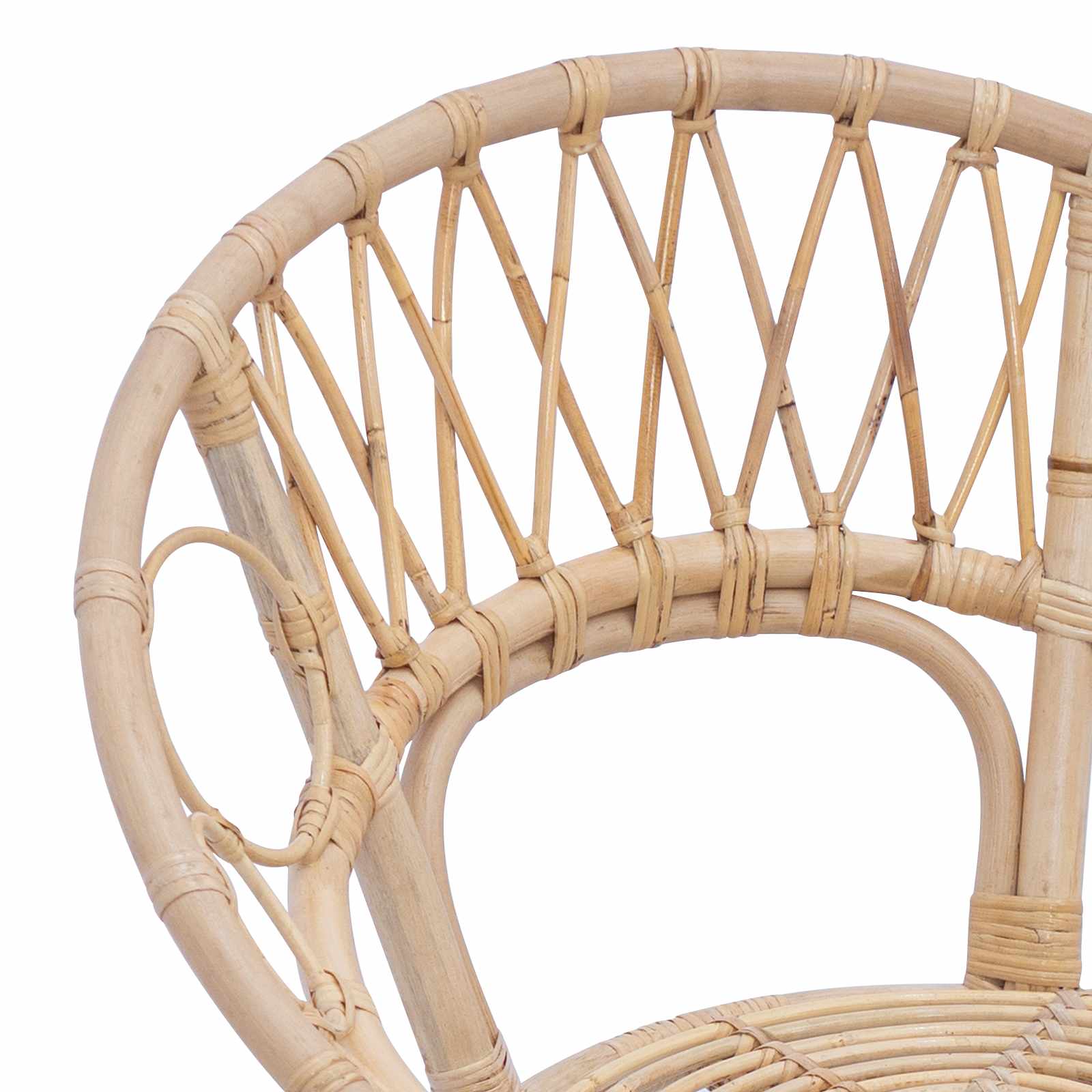 Chaise de salle à manger 2 pcs Naturel 49 x 51 x 81 cm - XIOS
