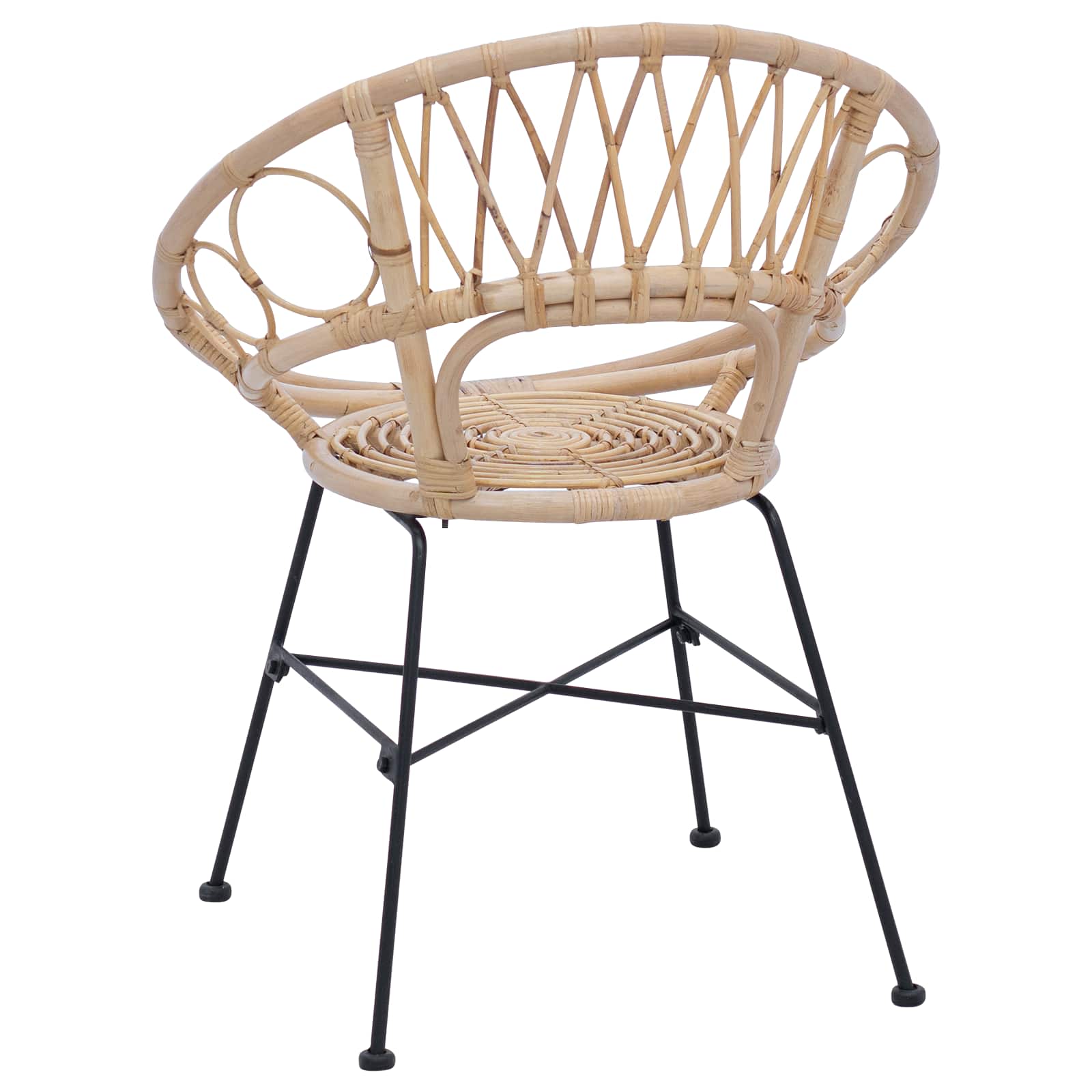 Chaise de salle à manger 2 pcs Naturel 49 x 51 x 81 cm - XIOS