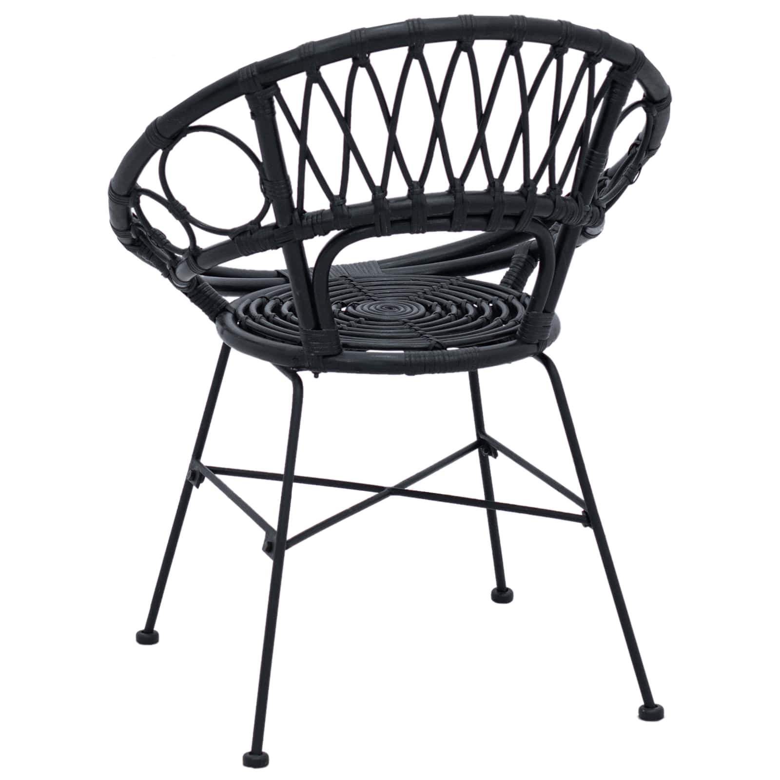 Chaise de salle à manger 2 pcs Noir 49 x 51 x 81 cm - XIOS
