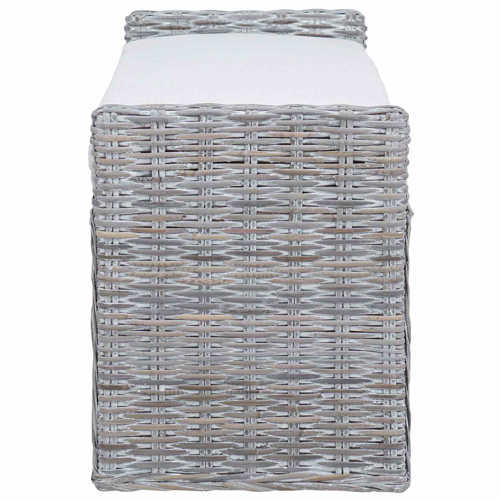 Banc de rangement Blanchiment 110 x 40 x 50 cm Rotin - XIOS