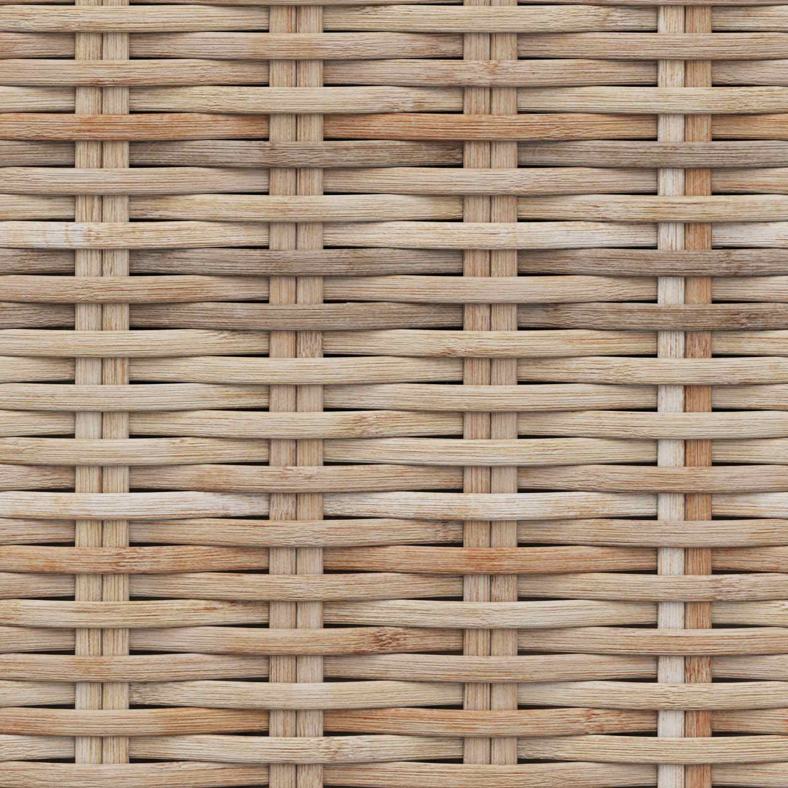 Banc de rangement avec coussin Naturel 110 x 40 x 50 cm Rotin - XIOS