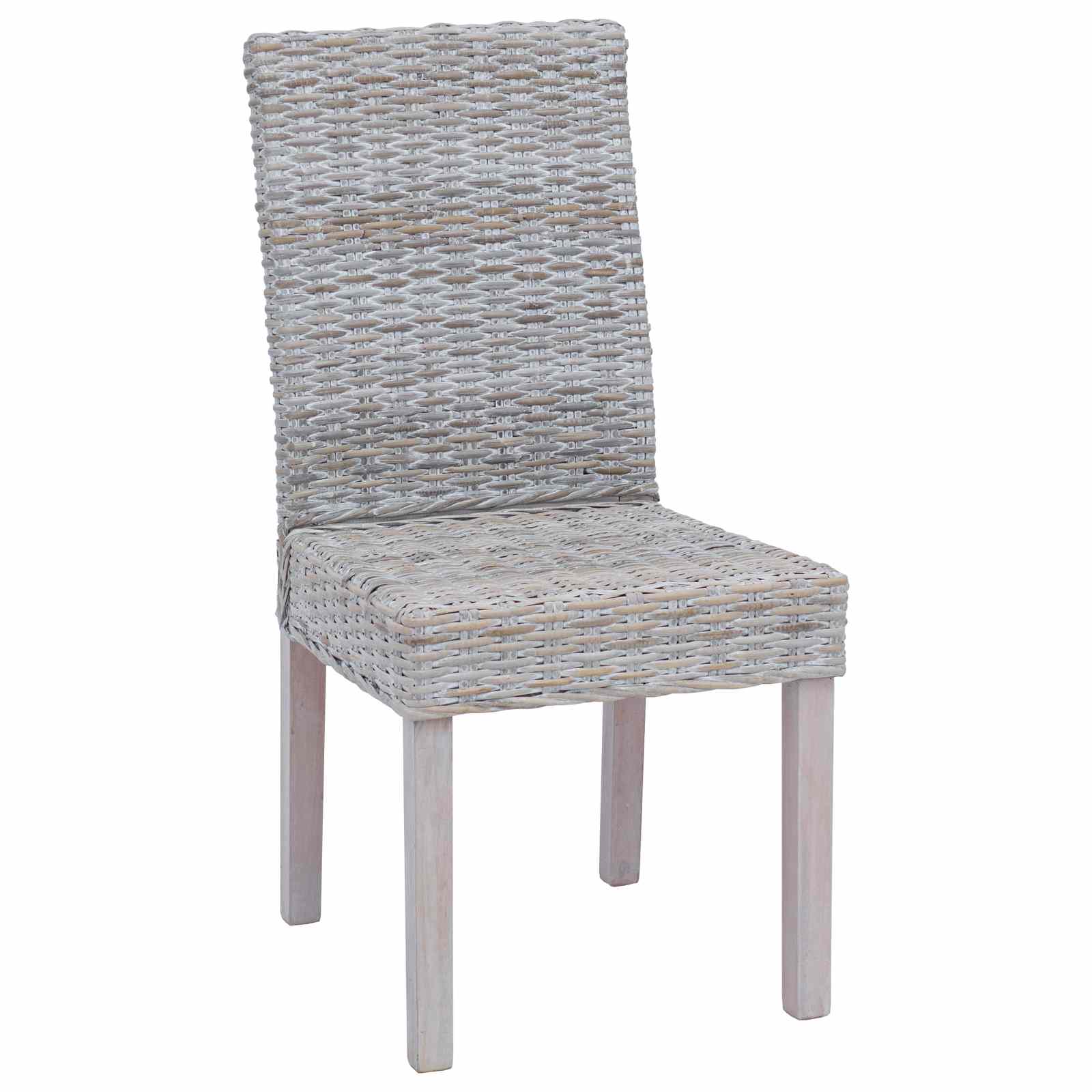 Chaise de salle à manger 2 pc Blanchiment 45 x 54 x 93 cm