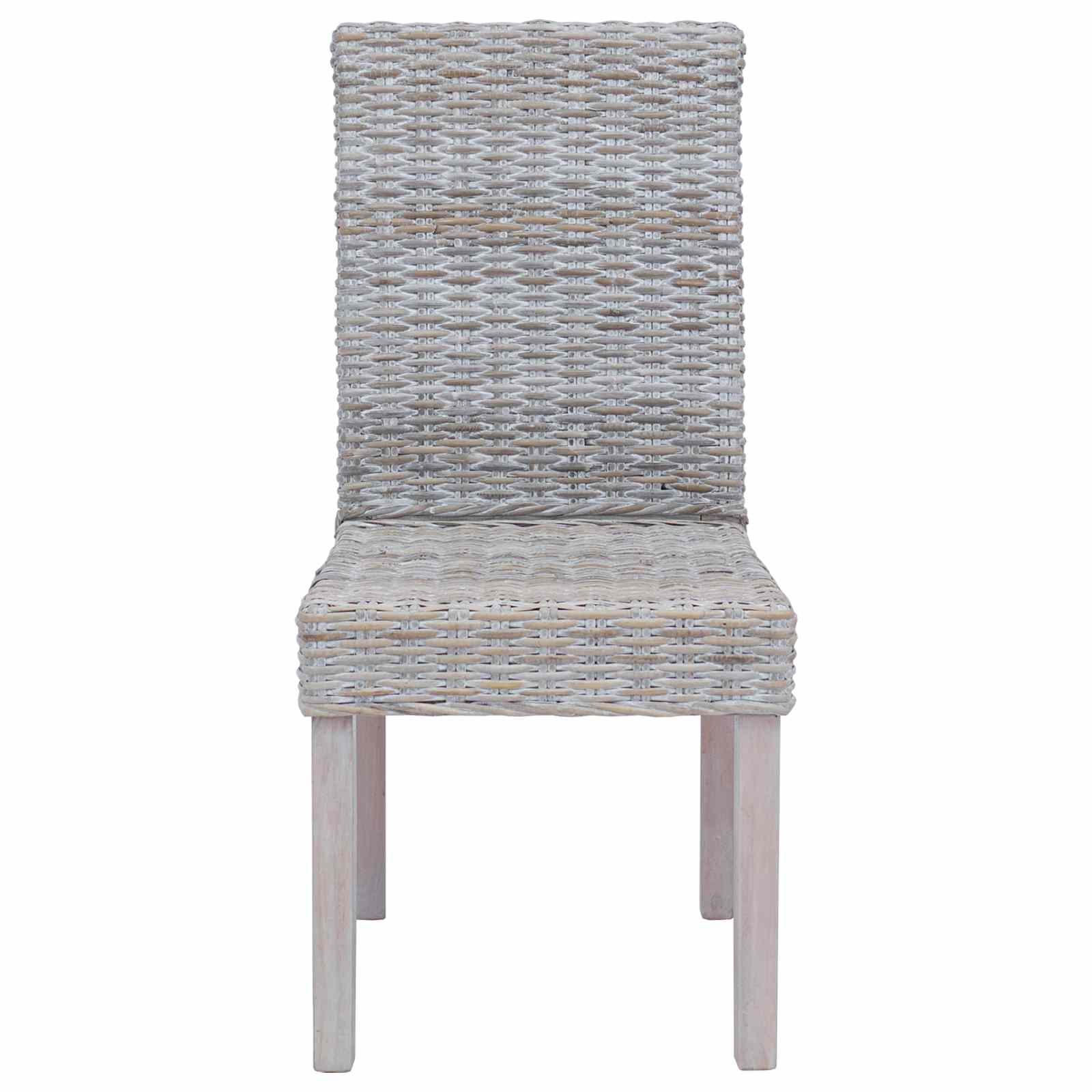 Chaise de salle à manger 2 pc Blanchiment 45 x 54 x 93 cm