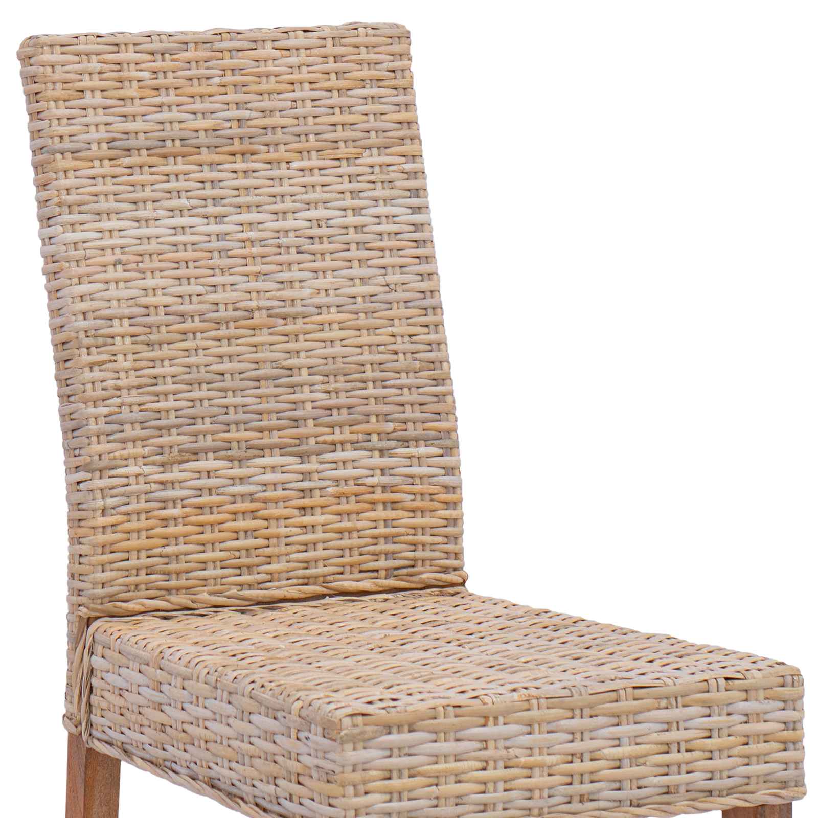 Chaise de salle à manger 2 pcs Naturel 45 x 54 x 93 cm - XIOS