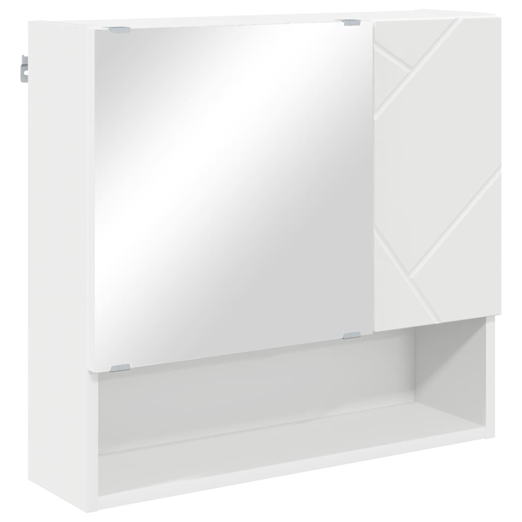 Ensemble de mobilier de salle de bain 2 pièces Blanc