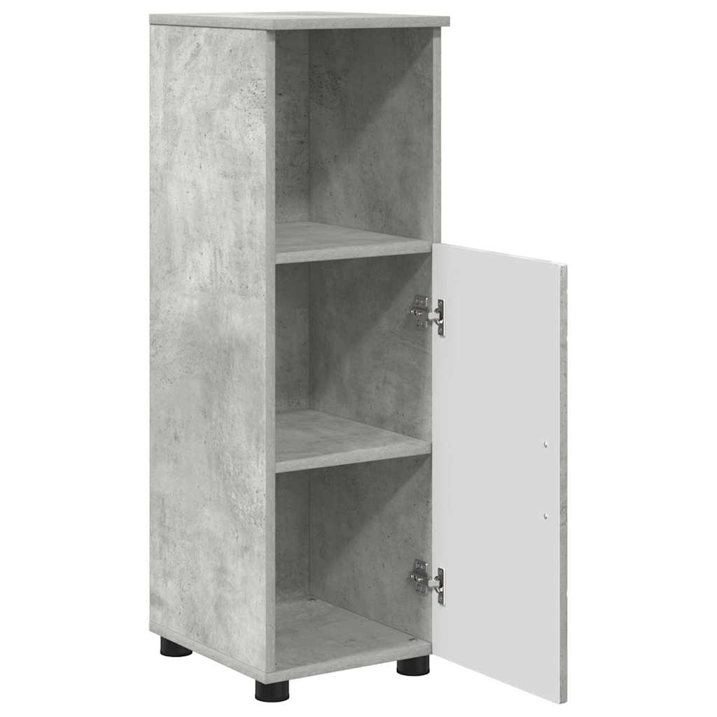 Ensemble de mobilier de salle de bain 3 pc Gris béton - XIOS