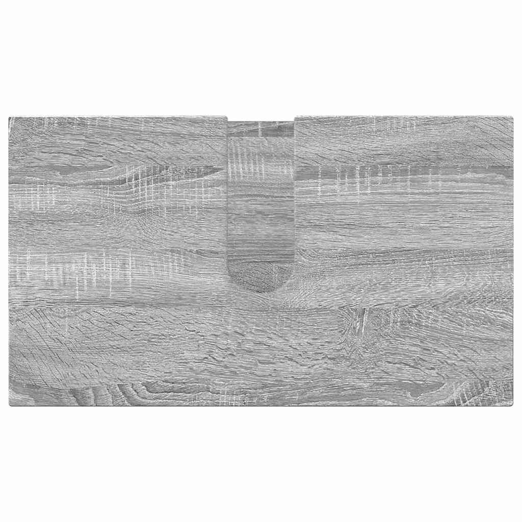Ensemble de mobilier de salle de bain 4 pc Gris Sonoma - XIOS