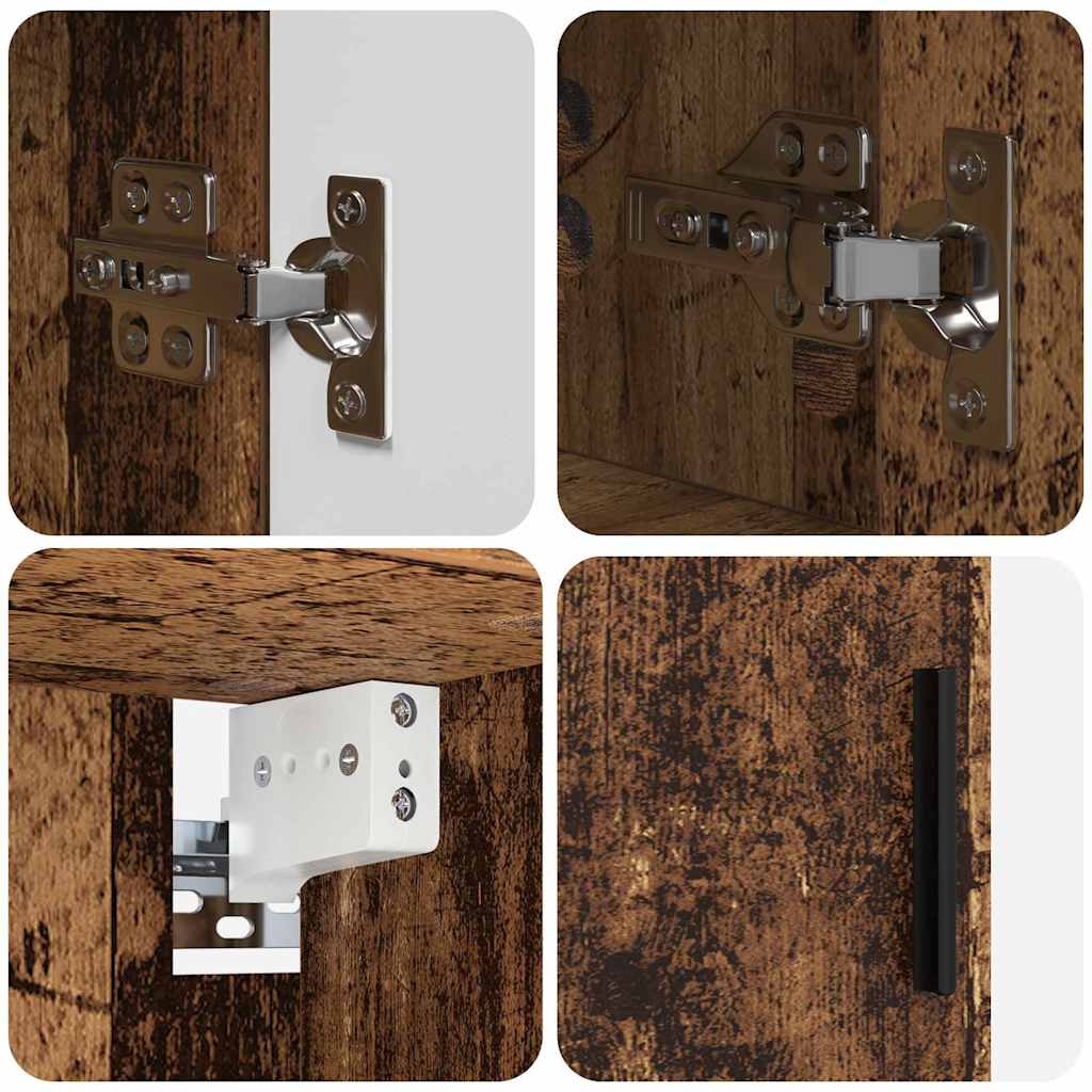 Ensemble de mobilier de salle de bain 5 pc Bois Ancien - XIOS