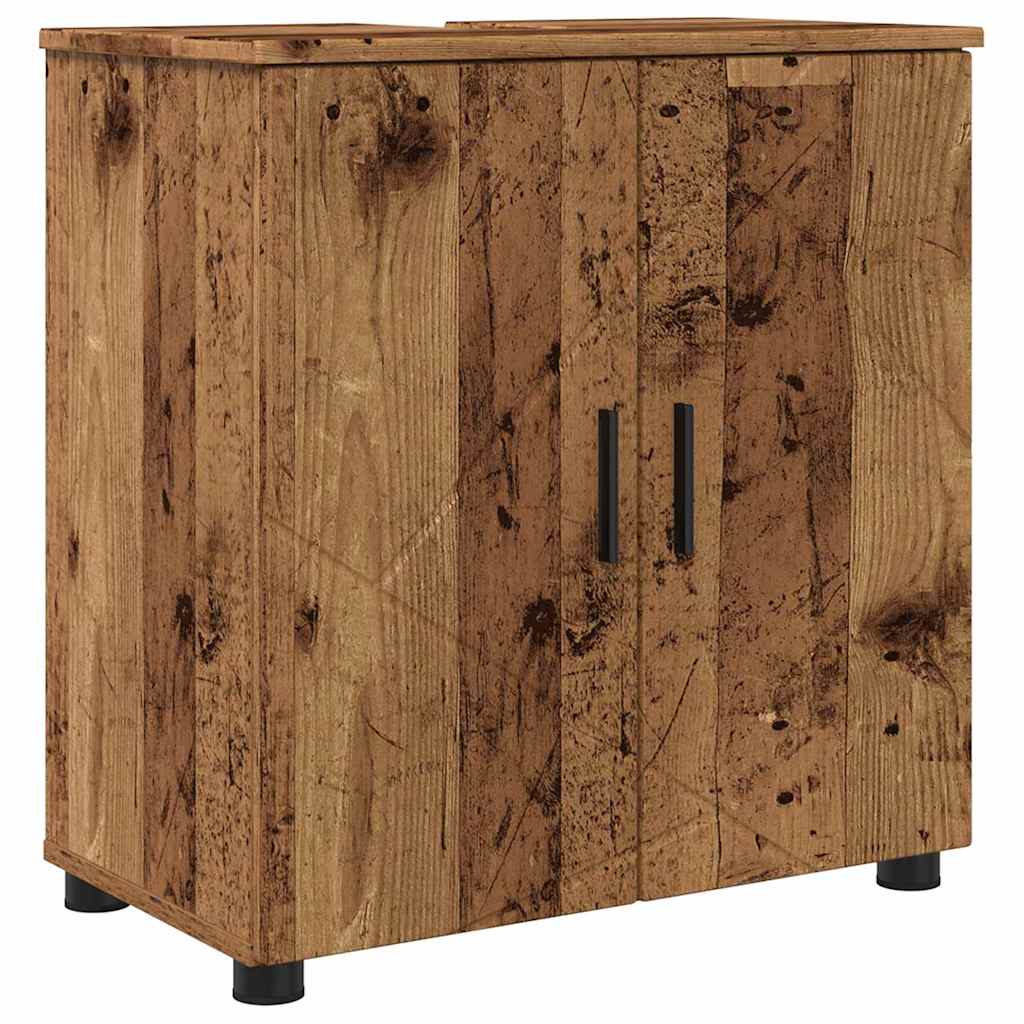 Ensemble de mobilier de salle de bain 4 pc Bois Ancien - XIOS