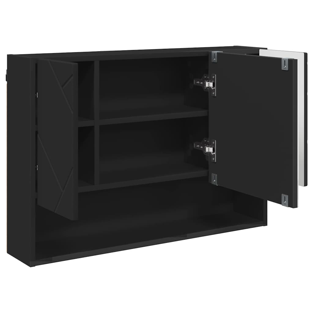 Ensemble de mobilier de salle de bain 3 pc Noir