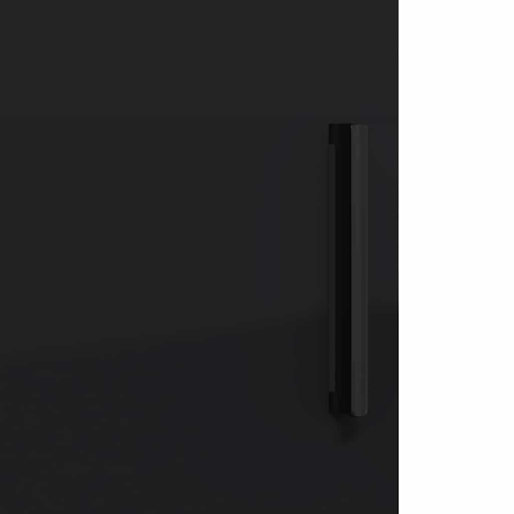 Ensemble de mobilier de salle de bain 3 pc Noir