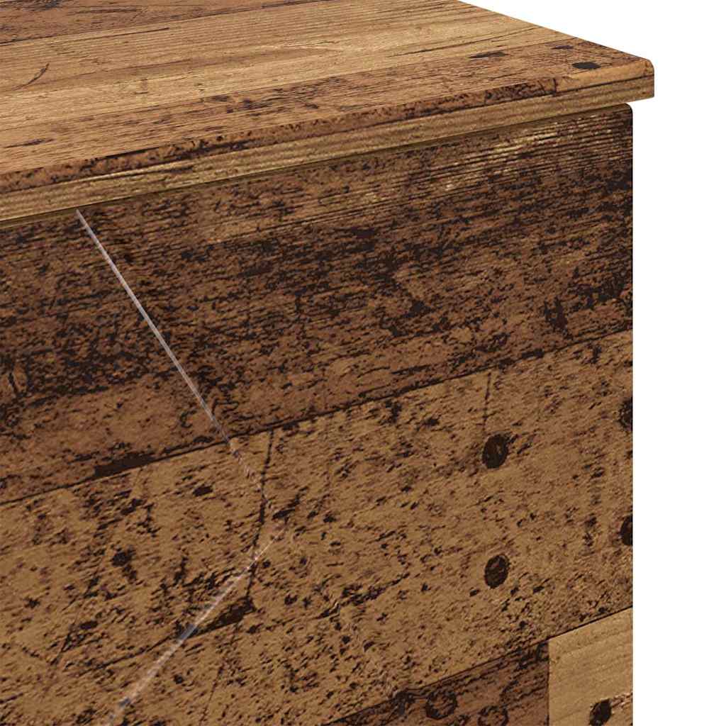 Ensemble de mobilier de salle de bain 3 pièces Bois Ancien