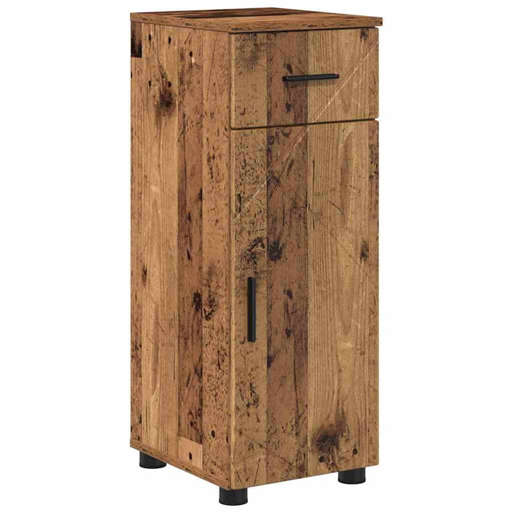 Ensemble de mobilier de salle de bain 4 pièces Bois Ancien