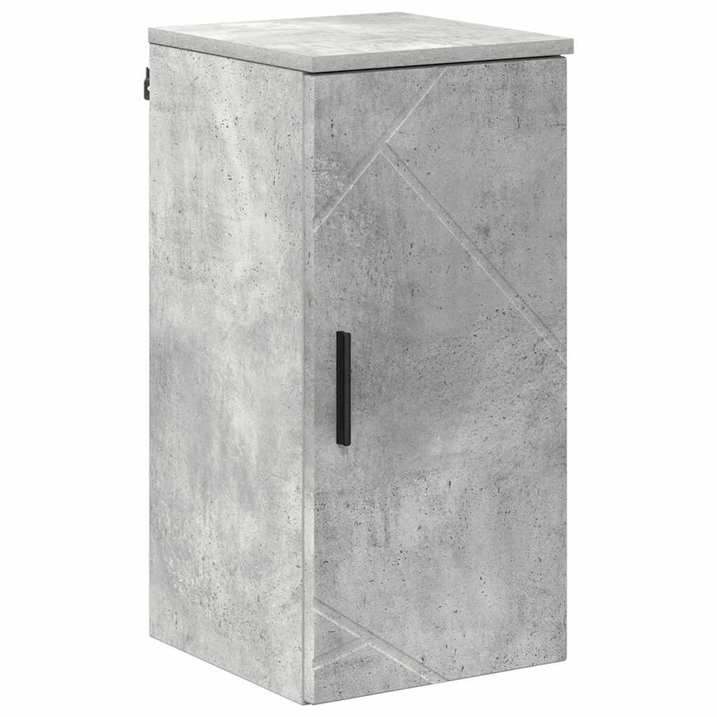 Ensemble de mobilier de salle de bain 5 pc Gris béton
