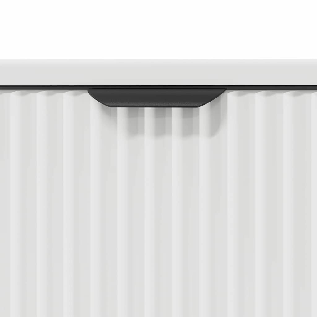 Ensemble de mobilier de salle de bain 2 pièces Blanc