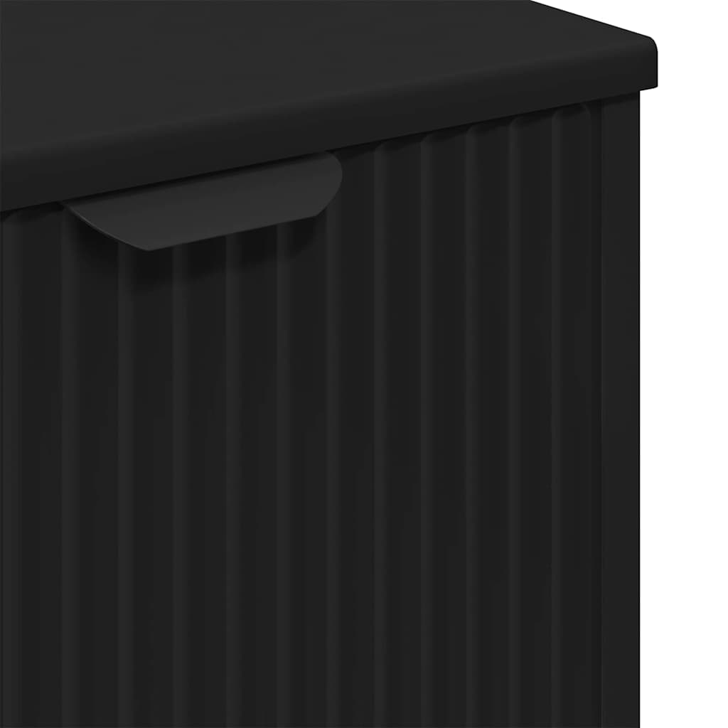 Ensemble de mobilier de salle de bain 3 pc Noir