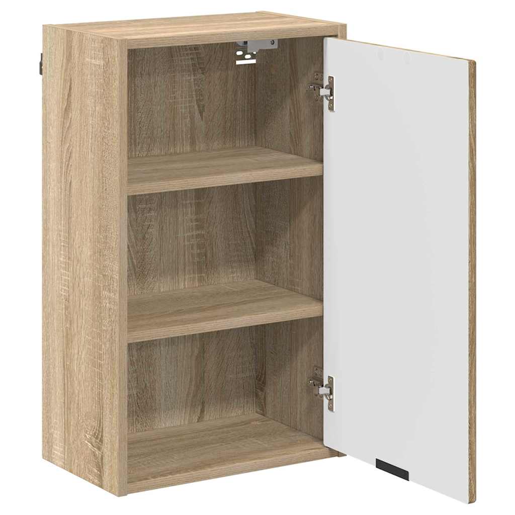 Ensemble de mobilier de salle de bain 3 pc Chêne Sonoma