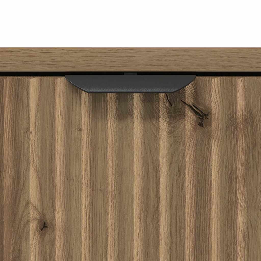 Ensemble de mobilier de salle de bain 3 pc Chêne artisanal